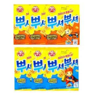 뿌셔뿌셔세트 K9Z5K0O0 바베큐맛3개X양념치킨맛3개(6개1세트)