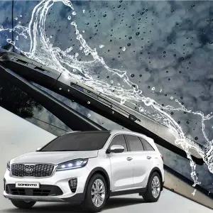 더뉴쏘렌토 K5L3H4V5 발수코팅 실리콘 호환 와이퍼 다된다