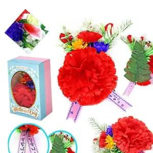 카네이션 조화 (케이스D형) 옷핀포함 어버이날 행사