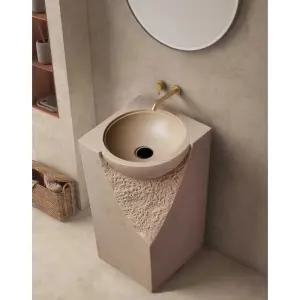 탑볼 세면대 디자인 빈티지 카페 술집 욕실 매립형 화장실