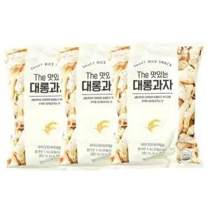 The맛있는대롱과자 K0Q6C3O3 추억의대롱과자 (3개)