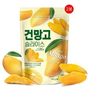 달콤한 V4S0V9V9 건망고 슬라이스 250g x 2봉지