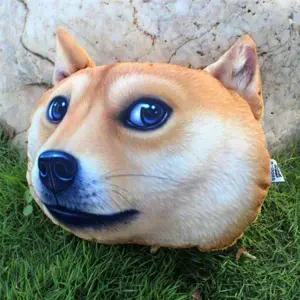 X-DOLLS G1Z2A0T7 차량용 목쿠션 베개 XD101T시바견doge