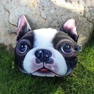 X-DOLLS U4M7C3I7 차량용 목쿠션 베개 XD103T불독