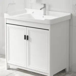 세면대 하부장 세트 간이 대야 씽크볼 세라믹 유럽식 탑볼 일체형