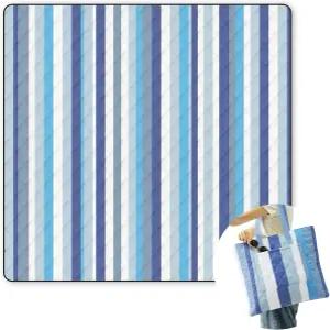 JACTUM 2 in 1 토트 피크닉 담요 방수 야외 캠핑 매트 대용량 비치 80 x80 7겹으로 휴대가 간편합니다