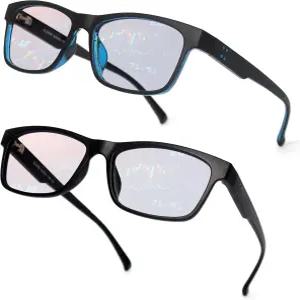 남성/여성용 블루라이트 차단 안경 피로 방지 컴퓨터 모니터 게이밍 비디오 게이머