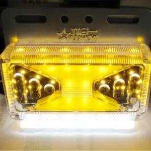 24V Q7K0U5K9 화물차 중장비 농기계 C7 측면LED보조등 옐로우