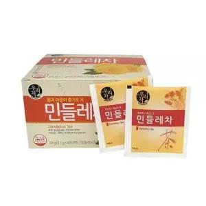 마음이 D4Y7Q9S7 즐거운 민들레차 40티백 탕비용품 순수한차