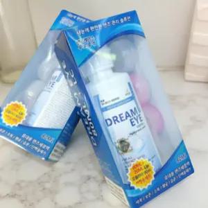 렌즈 습윤제 습윤액 식염수 세정액 80ml 렌즈케이스 포함 보존액