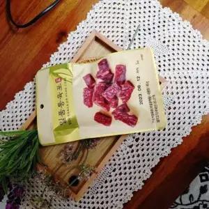 40g M1J5Y7X9 3봉구성 안주 짜지않고 통육포 간식 120g 홍선 일