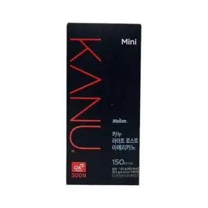 맥심 C3K3J6H3 카누 라이트 로스트 아메리카노 150스틱 대용량