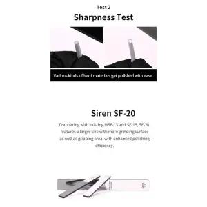 호환  모델용 Y17A 거울 연마 파일 수지 DIY 주택 개조 디테일링 및 취미 공예