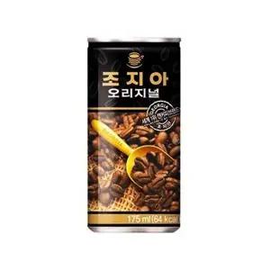조지아 K3N6P4E3 오리지널 미니 캔 175ml 30개입 인스턴트 커피 카페인 음료 대용량