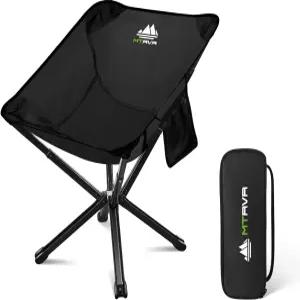 MTRVR 경량 접이식 캠핑 의자 - 3.3파운드 소형 휴대용 디자인 일체형 조립 구조 알루미늄 프레임 여행