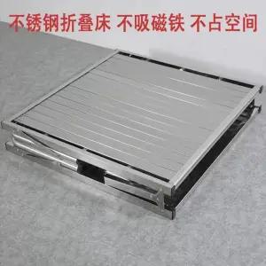 바닥 철제 침대 접이식 프레임 받침대 상품 간이 펜션