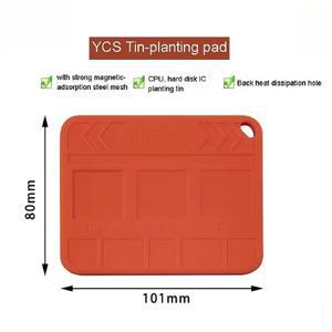 YCS BGA 리볼링 패드 절연 매트 팽창 없이 칩 솔더의 방열 수리 주석 심기