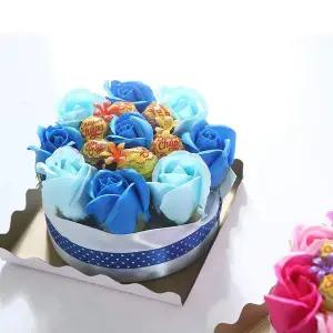 츄파춥스 I6N8X2W4 미니케익(블루) 발렌타인 화이트 데이 선물