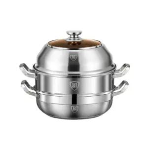 아우얼스룸 인덕션 찜냄비 스텐냄비 효율적인 높은뚜껑 28cm 28CM 찜솥 찜기