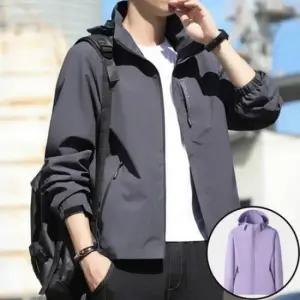 [JED] 아우터 후드 바람막이 간절기 점퍼 남녀공용 자켓