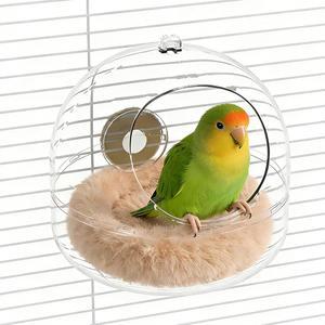 케이지용 BAG 침대 BM 번식 잉꼬 새집 버디 평평한 위한 세척 카나리아를 가능한 방지 물림 둥지 버드 러브버드 플러시 앵무새 바닥이