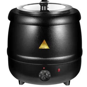 업소용 보온국통 전기 식당 죽통 0L 뷔페 호텔 (20) 블랙국자
