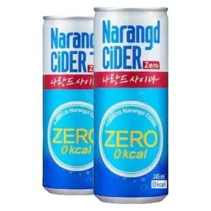 사이다 동아오츠카 나랑드사이다 제로 x 245ml 30개