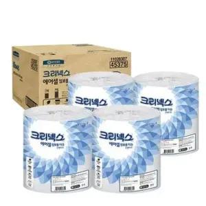 두루마리휴지 크리넥스 점보롤 화장지 업소용 휴지 R180 3롤x4백