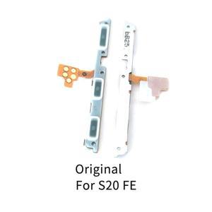 호환 갤럭시 호환 S20 FE 전원 볼륨 플렉스 케이블 사이드 키 스위치 ON OFF 업 다운 제어 단추 수리 부품
