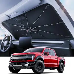 REVAA 2026 업그레이드된 윈드실드 선쉐이드 우산 100 자외선 차단 및 시원함 유지 포드