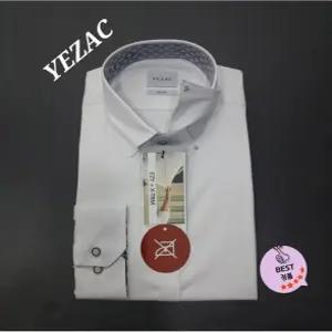 [예작]구김적고 비침적은 스판셔츠 슬림핏 다림질NO 카라배색 스냅단추(똑딱이) 긴팔