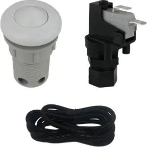 하이드라바스 퓨처라 공압 수리 키트 호스가 있는 흰색 자동 잠금 공기 스위치 버튼 스파 온수 욕조 풀