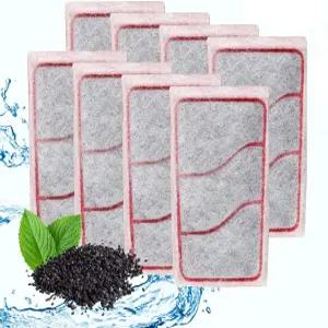 투르숑게코 수족관 필터 카트리지 교체 Whisper 3i 내부 어항 면 활성탄 및 제올라이트가 포함된 다층 패드