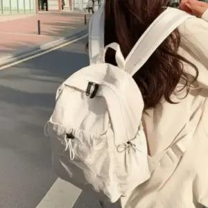 백팩 방수 바스락 캔버스 초경량 3color 여성 패션 260g