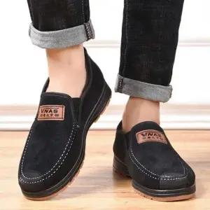 편안한로퍼털스니커즈 남성 퍼블로퍼 겨울 단화 로퍼 따듯한 캐주얼화