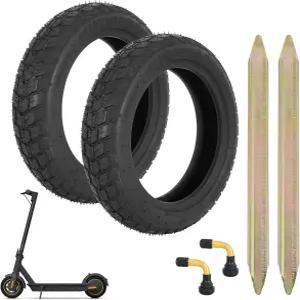 10인치 타이어 세그웨이 나인봇 맥스 G2 G30P G30LP G30D 전기 스쿠터용 10x2.5 60/70-6.5 진공 외부 장착
