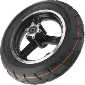 전기 스쿠터 타이어 방폭 고무 댐핑 효과로 팽창 가능 10x3 인치 세트 장착 통근자 도시 라이더를 위한