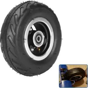 6X2 인플레잉 타이어 휠 사용 6인치 합금 허브 160mm 공압 스쿠터 F0 트롤리 카트 에어 M8