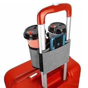 여행용 G7F4Z3S3 캐리어 트렁크 손잡이 컵홀더 수납함