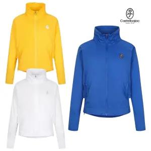 까스텔바작 골프 여성 봄 초여름 고신축 허리 스트링 핏변형 바람막이 BG-E...