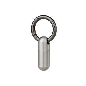 티타늄 영양제통 2개입 약통 보관함 보관 약병 약품 키링 약소분통 휴대용 정리함 오전