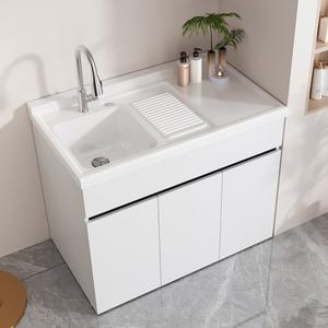 애벌빨래 싱크대 하부장 개수대 소형 사각 원룸 보조 애벌 세탁 세트 탕비실 화장실