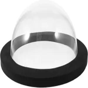 토드마미 연못 플로팅 돔 커버 7.48인치 아크릴 물고기 관찰 야외 액세서리 제공