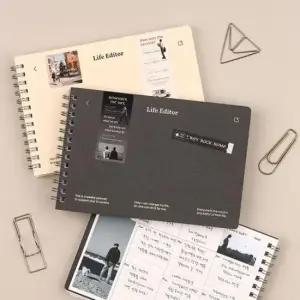 만년형플래너 6개월 만년형 플래너 월간 주간 스케줄러 일정관리 1P