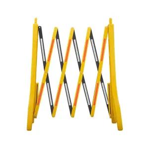 플라스틱펜스 접이식 안전 보호 텔리스코픽 노란색 휀스