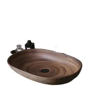 빈티지 세면볼 호텔 세면대 인테리어 도자기 사각