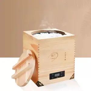 초밥 보온통 나무밥통 대용량 일본식 1.6리터 횟집 전문가용 식힘통 세트 스