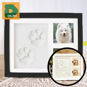 추억용 반려동물발도장 반려묘 기록 추억 강아지 인장 기념액자 기념품 애완견 손도장 발바닥 세트 고양이
