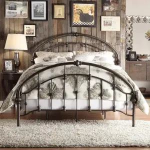 유럽식 철제 침대프레임 앤티크브론즈 빈티지 앤틱침대