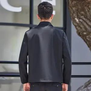 원더우면 남사친 가을 캐주얼 자켓 얇은 터틀넥 코트 상의 OPH3